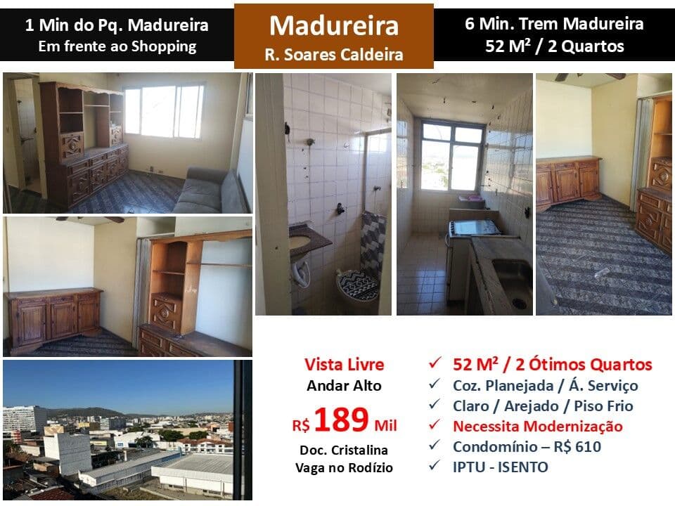 Apto Madureira Soares Caldeira 52M²