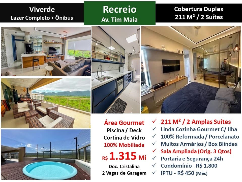 Cob Recreio Zico Viverde 211M² 4