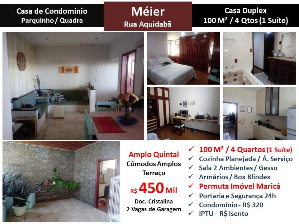 Casa Meier Aquidabã 100M²