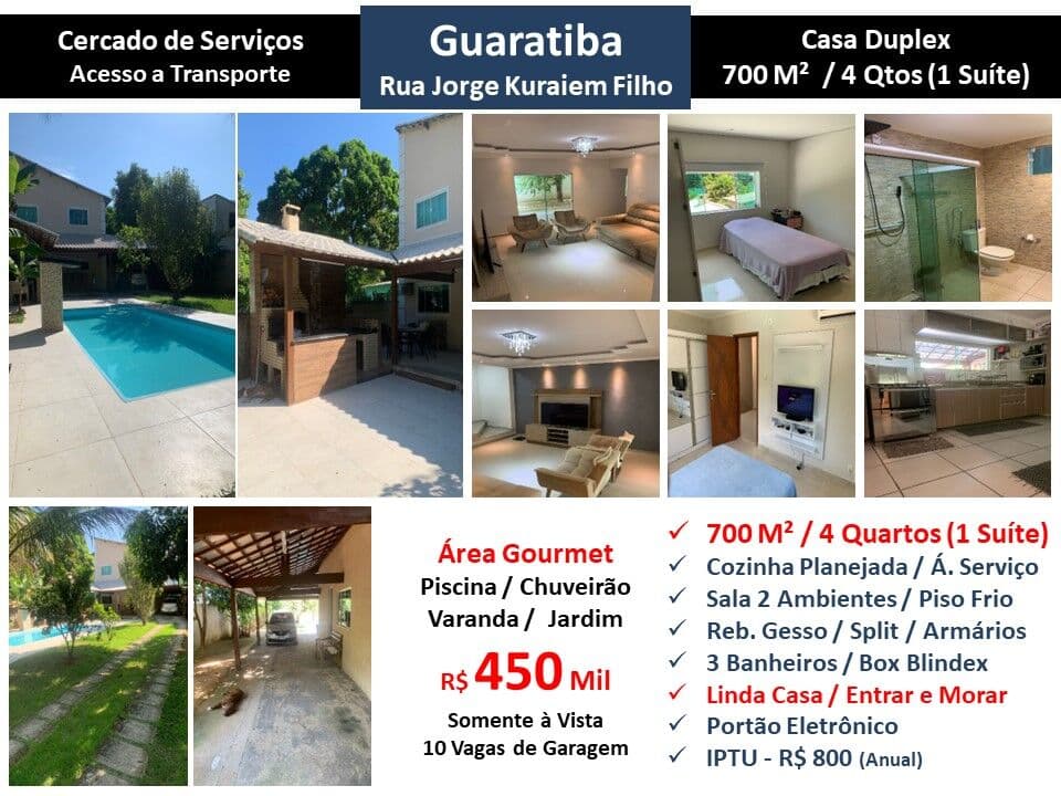Casa Guaratiba Jorge Kuraiem Filho 700M²