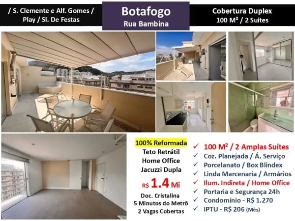 Cob Botafogo Bambina 100M²