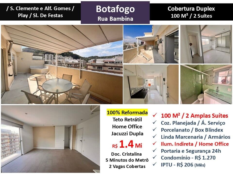 Cob Botafogo Bambina 100M²