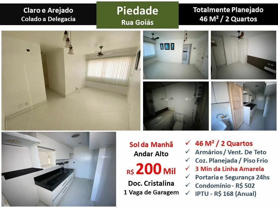 Apto Piedade Goias 46M²
