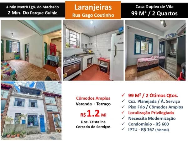 Casa Laranjeiras Gago Coutinho 99M²