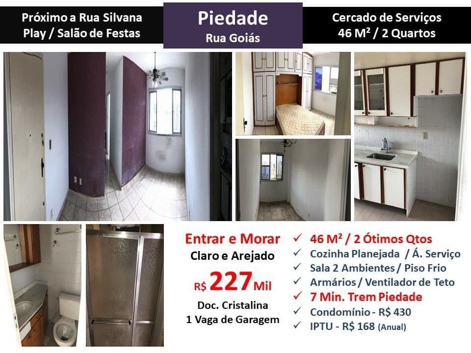 Apto Piedade Goias 46M²