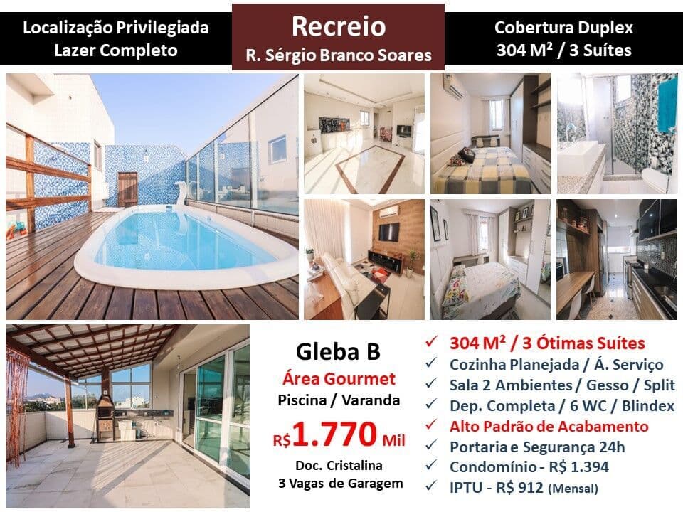 Cob Recreio Gleba B Sérgio Branco Soares 304M²