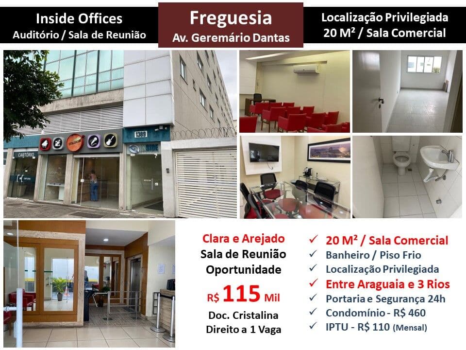 Sala JPA Freguesia Inside 20M²