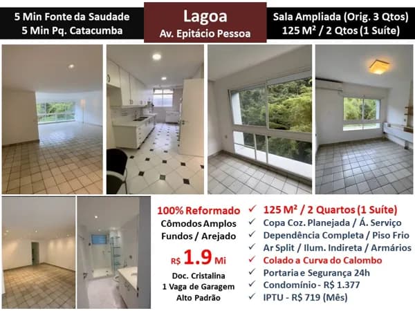 Apto Lagoa Epitácio Pessoa 125M² 4