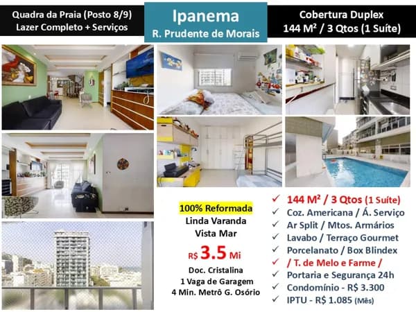 Cob Ipanema Prudente de Morais 144M²