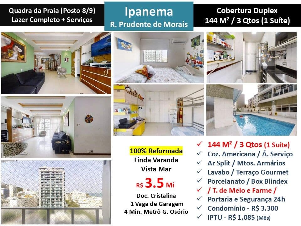 Cob Ipanema Prudente de Morais 144M²