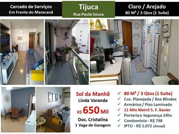 Apartamento em Rio de Janeiro - Tijuca