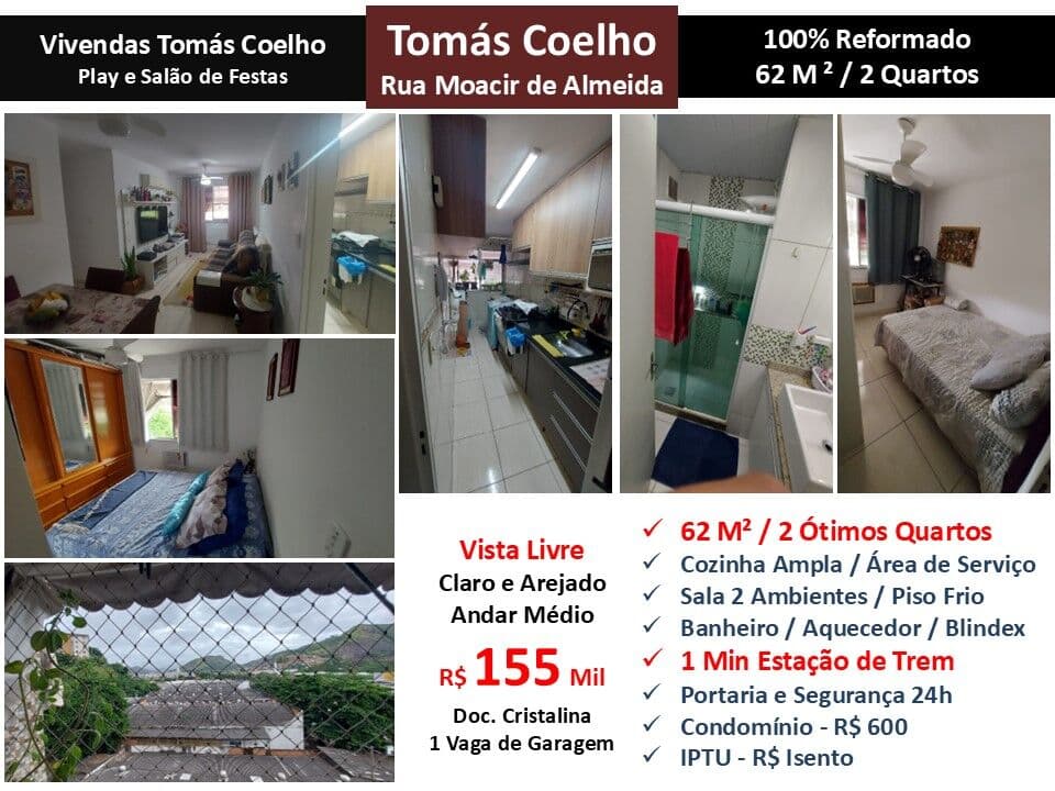 Apto Tomás Coelho Vivendas Tomás Coelho 62M²