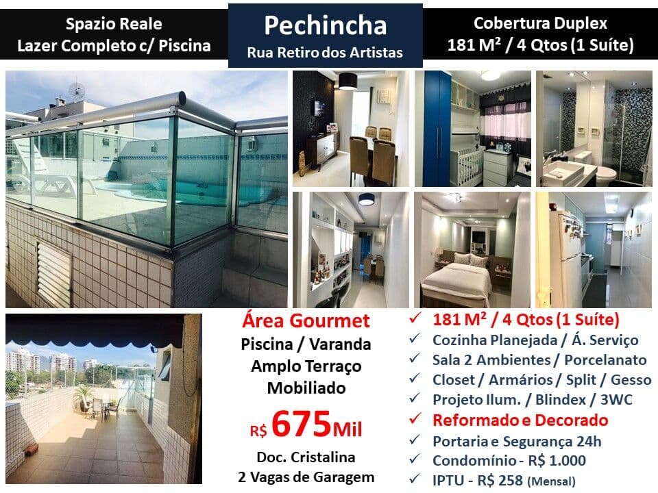 Cob JPA Pechincha Spazio Reale 181M²