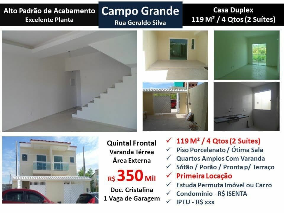 Apartamento em Rio de Janeiro - Campo Grande
