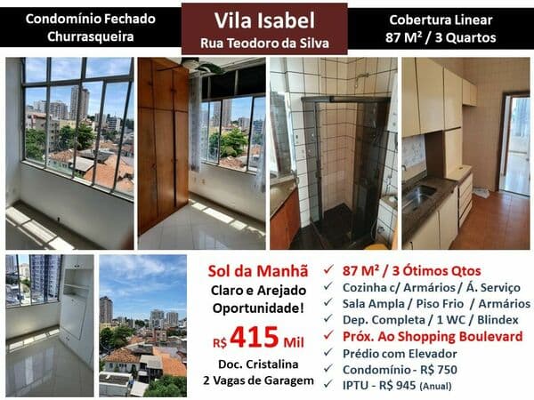 Cob Vila Isabel Teodoro da Silva 87M²