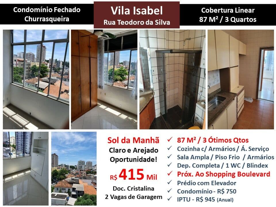 Cob Vila Isabel Teodoro da Silva 87M²