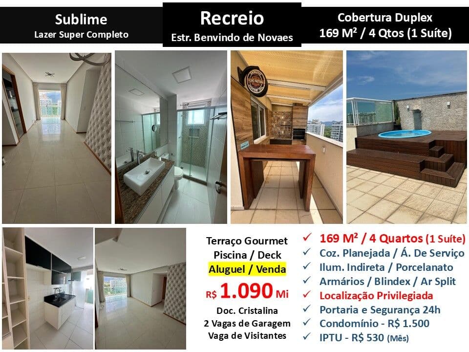 Cob Recreio Sublime 169M²