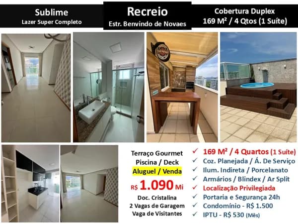 Cob Recreio Sublime 169M²