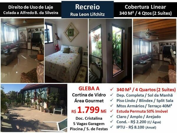 Cob Recreio Gleba A Leon Lifchitz 340M²