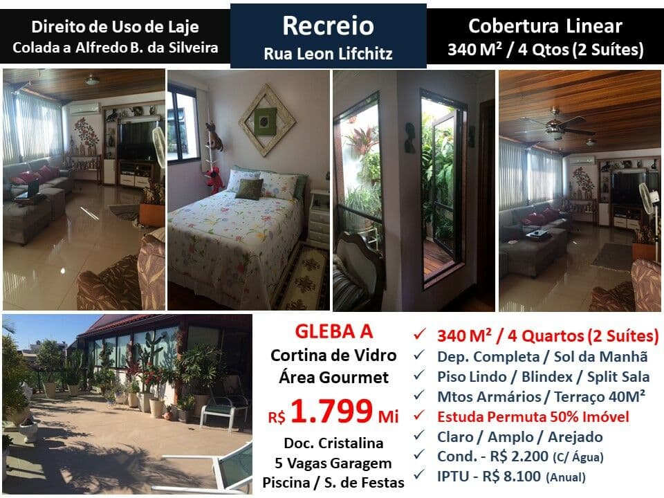 Cob Recreio Gleba A Leon Lifchitz 340M²