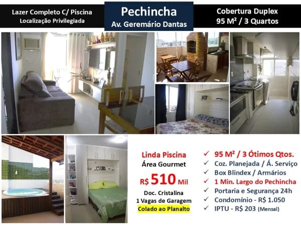Cob JPA Pechincha Geremário Dantas 95M²