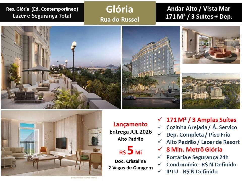 Apto Glória Res. Glória 171M²