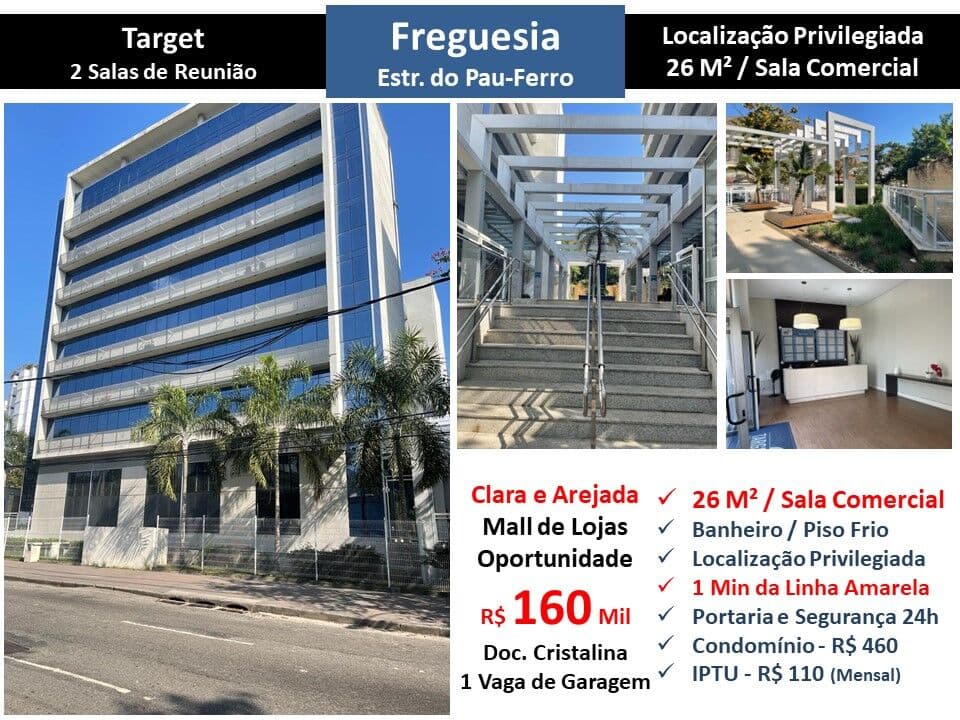 Sala JPA Freguesia Target 26M²
