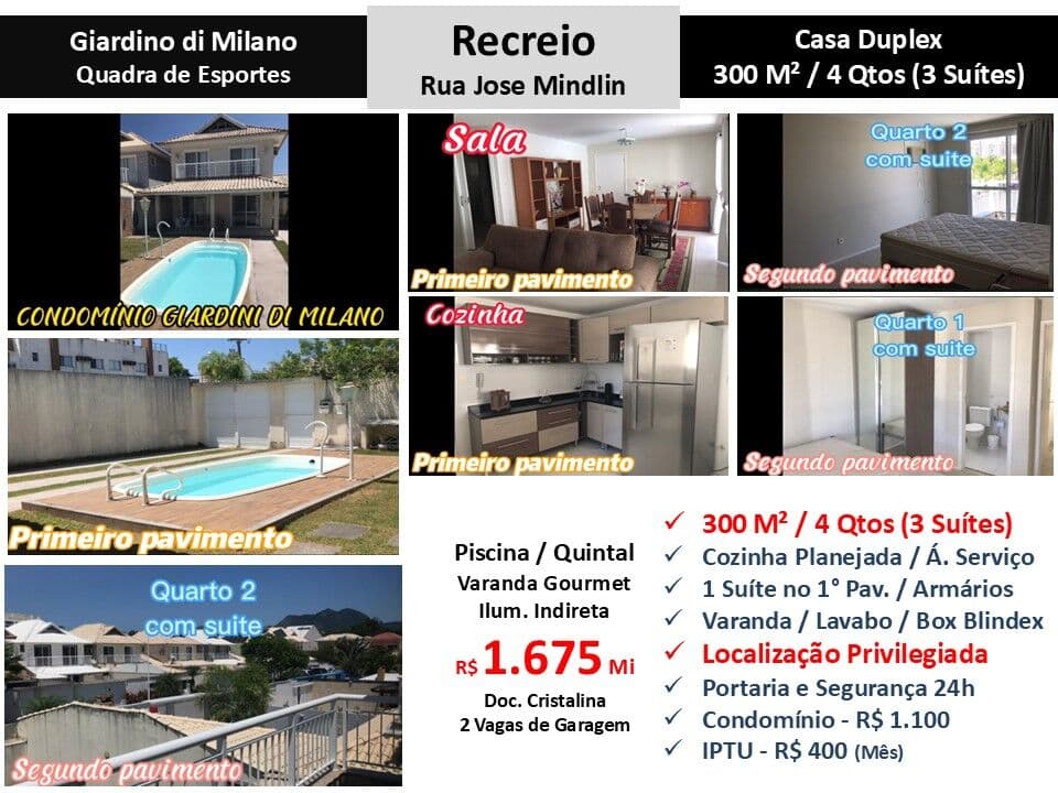 Casa Recreio Giardino di Milano 300M²