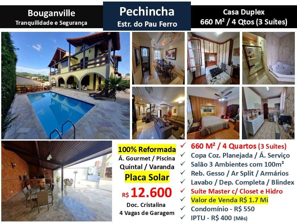 Casa JPA Pechincha Bouganville 660M²