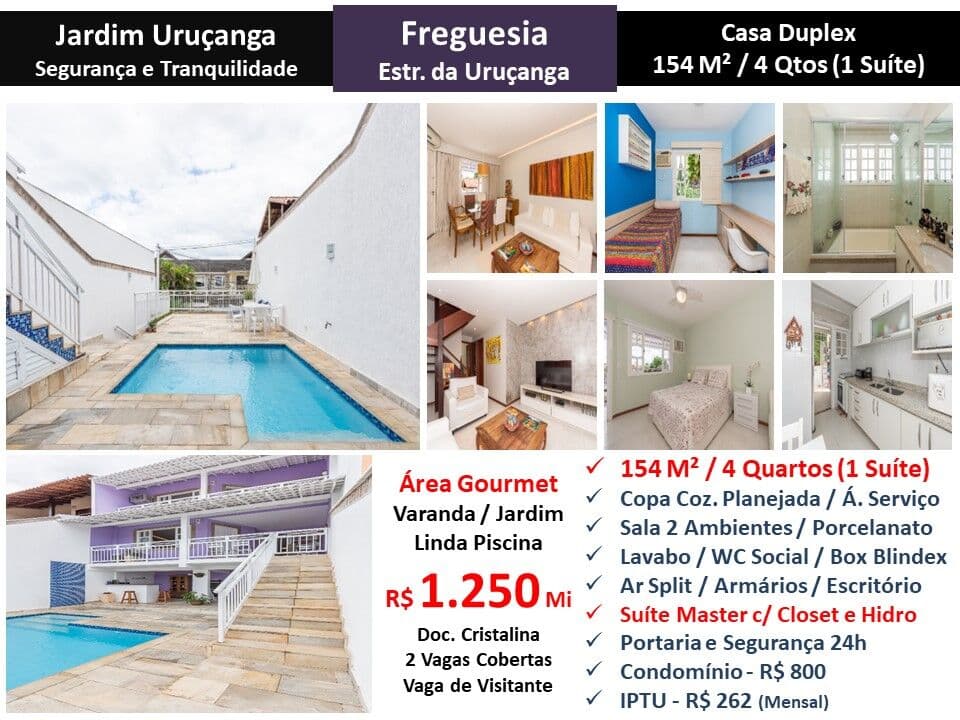 Casa JPA Anil Uruçanga 154M²