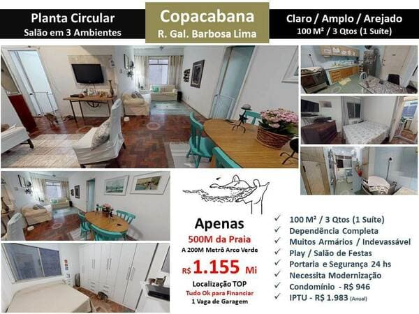 Apartamento à venda em Rio de Janeiro/RJ