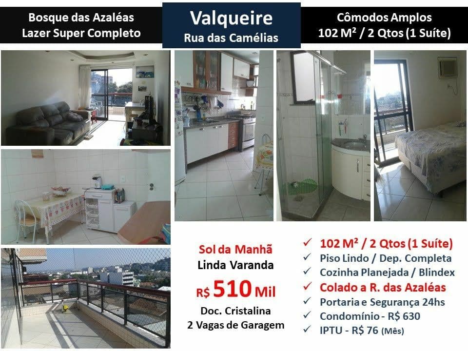 Apto JPA Valqueire Bosque das Azaleas