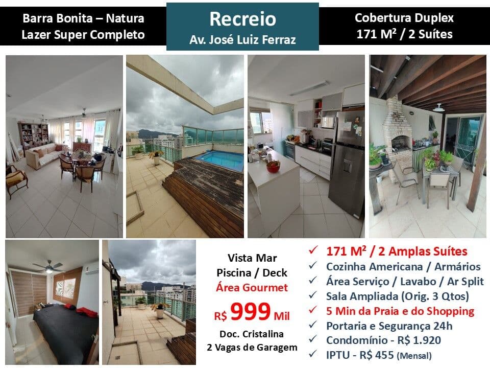 Cob Recreio Barra Bonita Natura 171M²