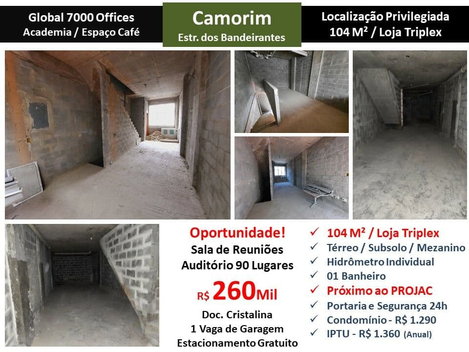 Loja JPA Camorim Global 7000 Offices 104M²