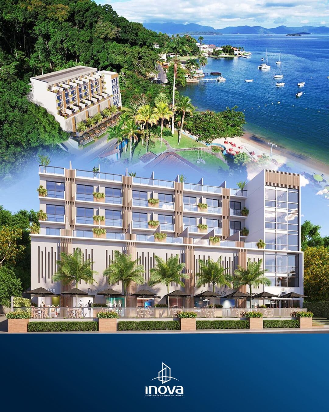 Apartamento Flat na Praia Grande, Angra dos Reis/RJ