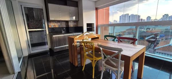 Porteira Fechada - Lindo Apartamento - Anália Franco - Varanda Gourmet