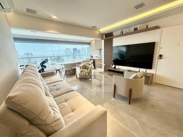 Lindo Apartamento - Tatuapé/SP - Varanda Gourmet - Mobiliado