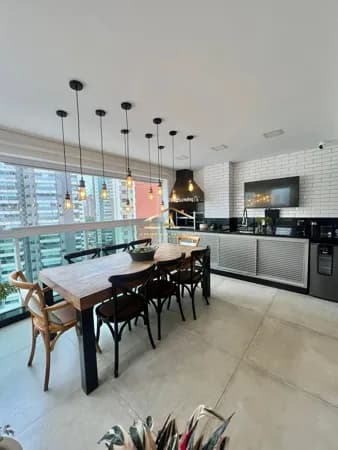 Porteira Fechada - Lindo Apartamento - Anália Franco - Varanda Gourmet