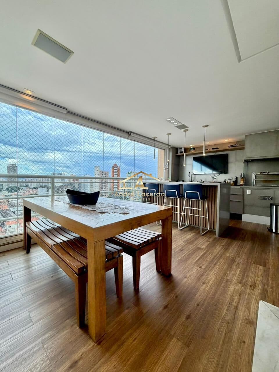Lindo Apartamento - Tatuapé/SP - Varanda Gourmet