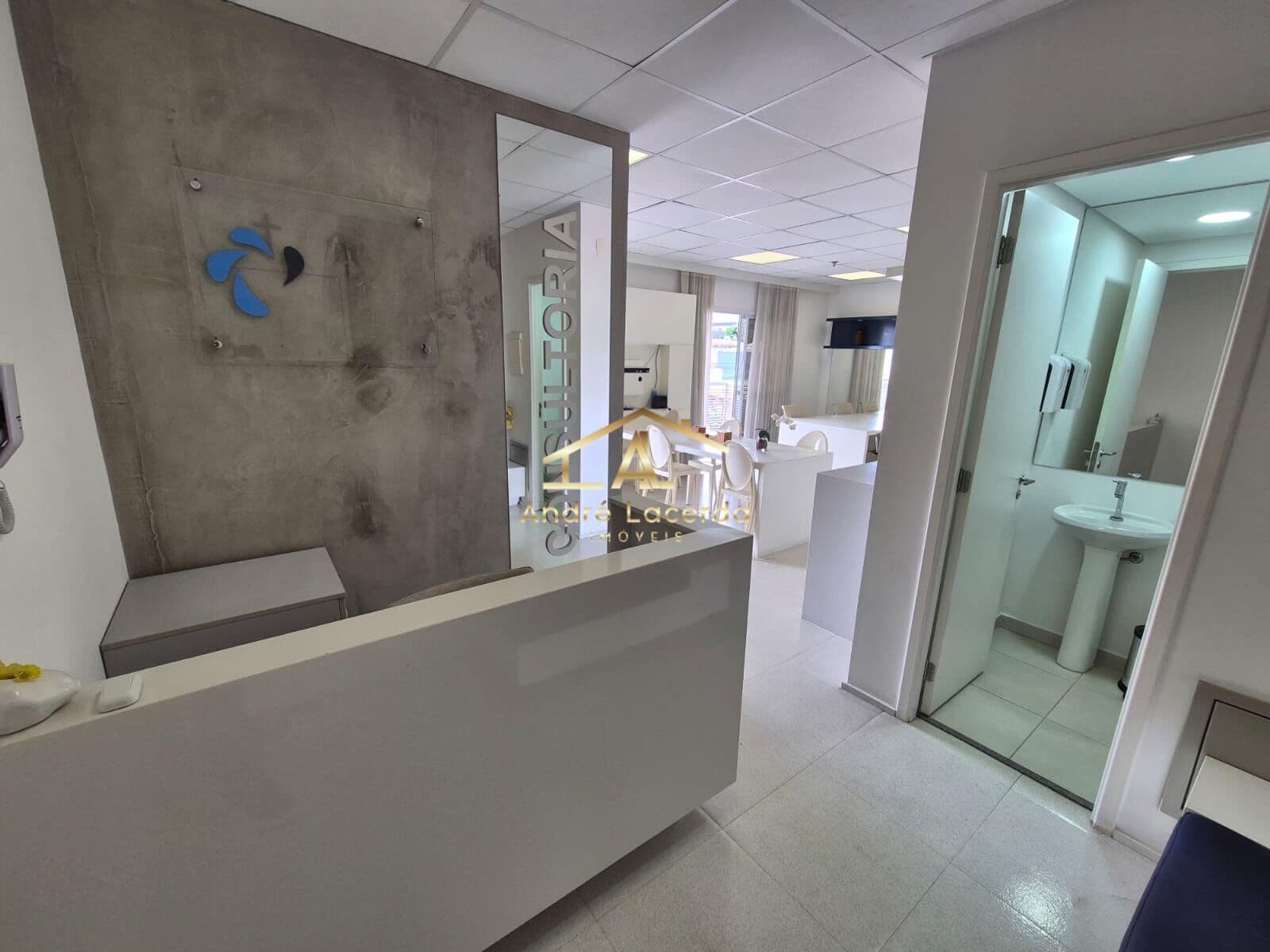 Totalmente Mobiliada - Linda Sala Comercial
