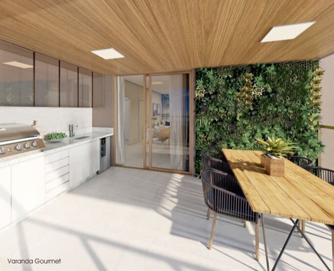 Apartamento Garden em frente a praça do jardim glória