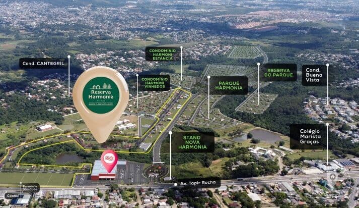 Reserva Harmonia, terrenos de 200m² / 300 m² atrás do Stok Center - Viamão/RS
