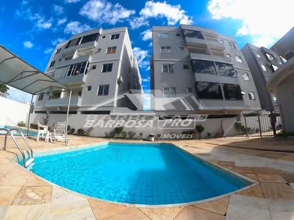 Apartamento 1 quarto com piscina para venda no centro de Caldas Novas