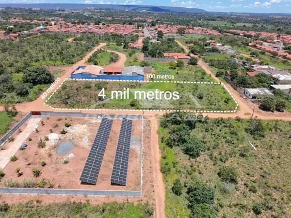 Aréa com 4.000 m² á venda Setor Lagoa Quente