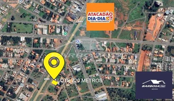 Terreno comercial frente à rodovia para venda em Caldas Novas