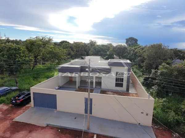 Casa nova com lote de 600 metros á venda Setor Mansões das Águas Quentes