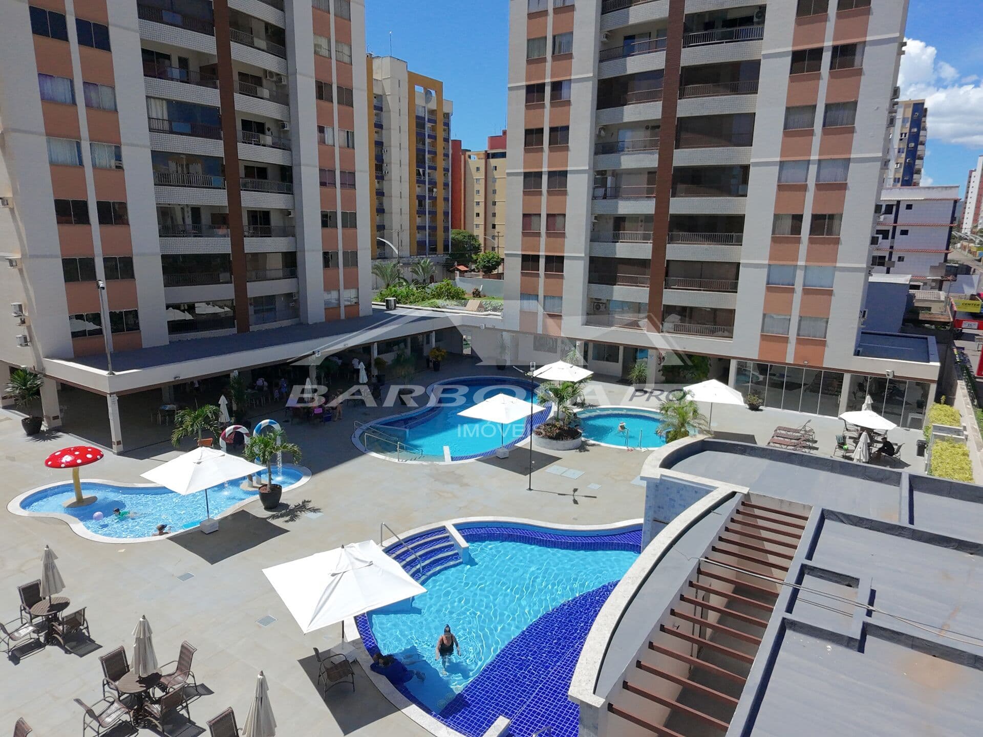 Apartamento mobiliado de 3 quartos à venda no Promenade Thermas Residence