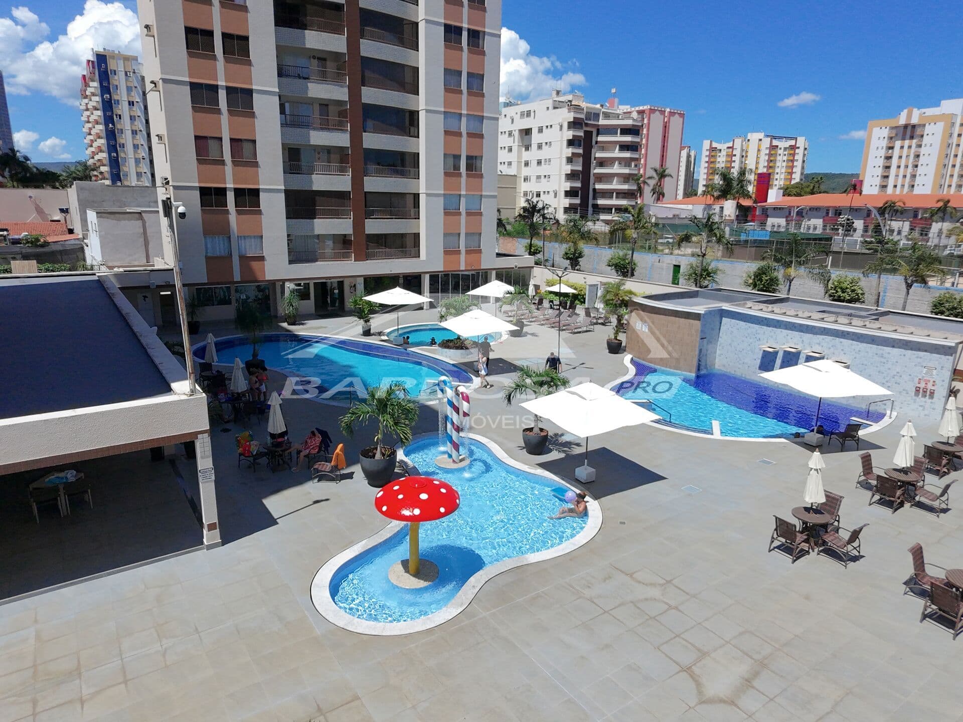 Apartamento 3 quartos para venda no Promenade Thermas Residence Caldas Novas