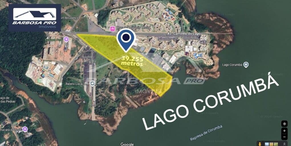 Área Comercial com acesso ao Lago Corumbá para venda em Caldas Novas