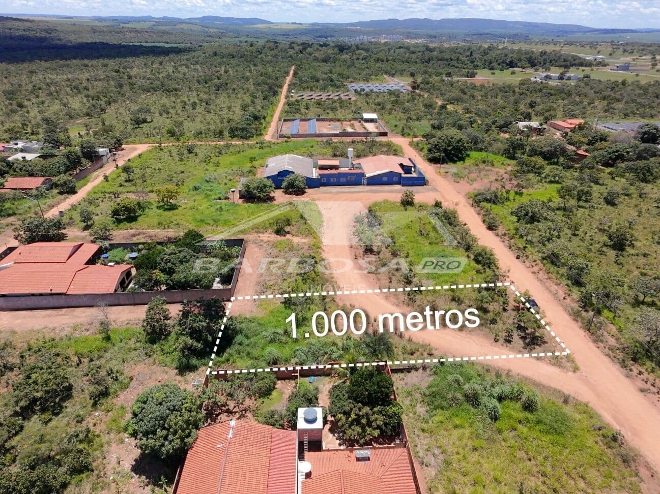 Área com 1.000 m² á venda no Setor Lagoa Quente